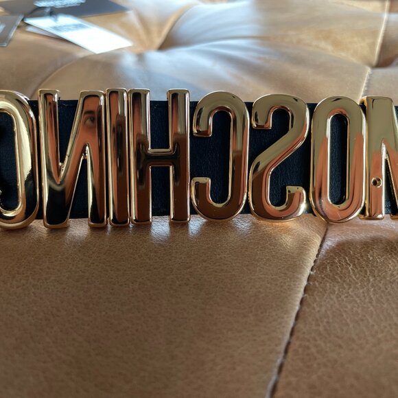 Moschino leather belt - Picture 1 of 6